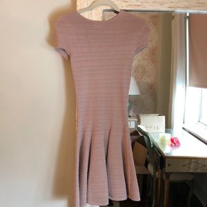 Light pink torn by Ronny kobo dress
